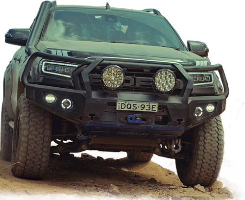 Rockarmor GT Steel Hoop Bullbar – Ford Ranger PX2 & PX3