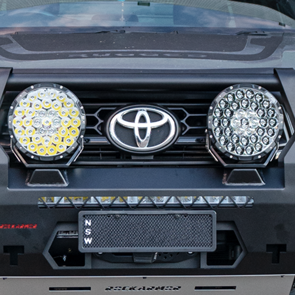 Toyota Hilux N80 Bullbar (2015–2020) Rockarmor GT Steel Hoop | Supply