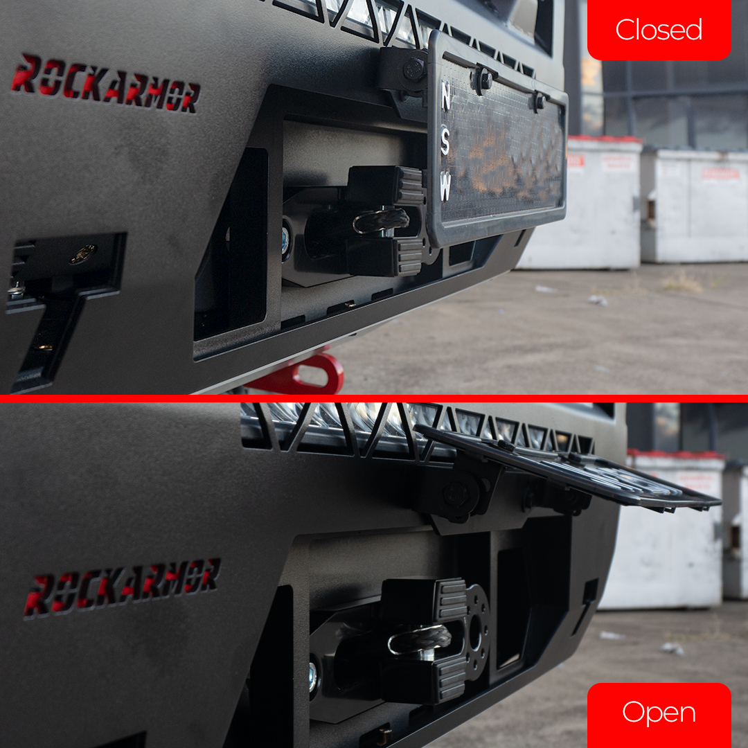 Toyota Hilux N80 Bullbar (2015–2020) Rockarmor GT Steel Hoop | Supply