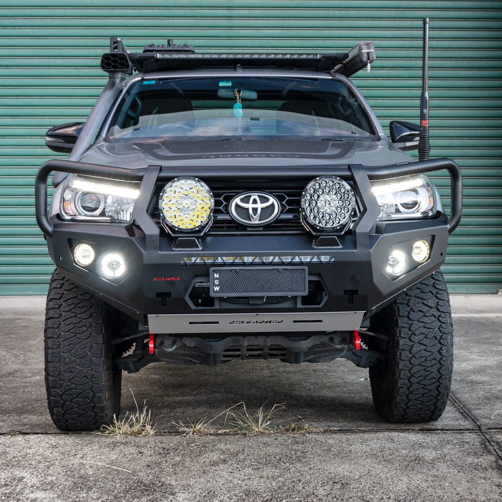 Toyota Hilux N80 Bullbar (2015–2020) Rockarmor GT Steel Hoop | Supply